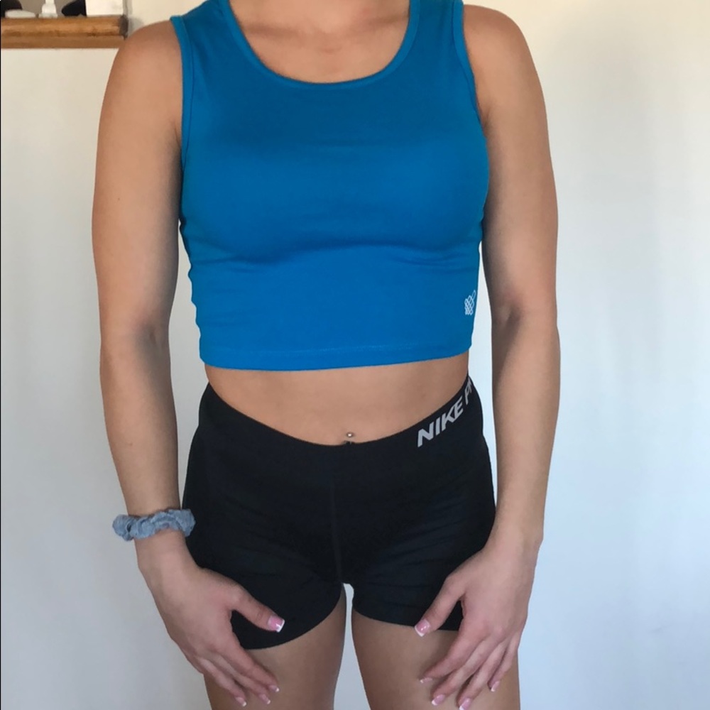 Jed North tank top sapphire blue size small